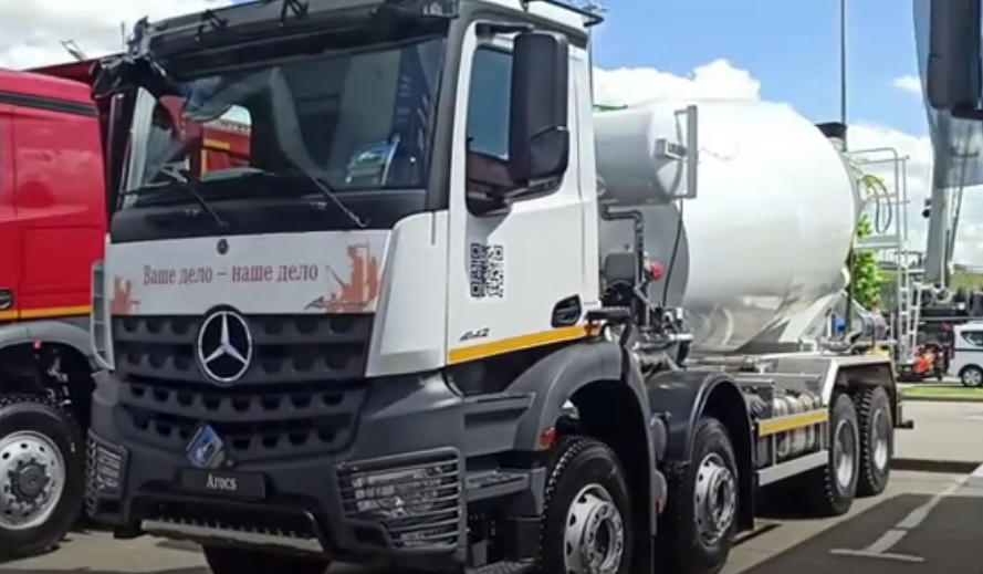 Міксер, бетономешалка Мерседес Actros 4141